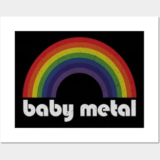 Baby Metal - Rainbow Vintage Posters and Art